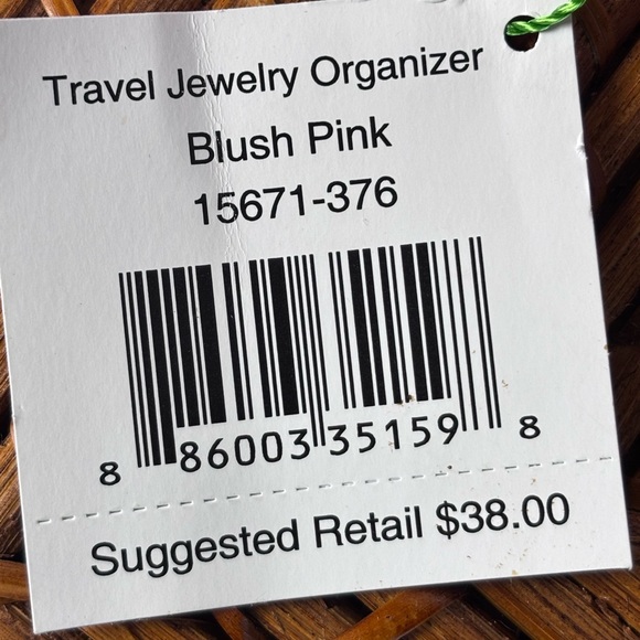 Vera Bradley Travel Jewelry Organizer NWT–Blush Floral, Quilted, Multi-Pocket - Picture 3 of 14